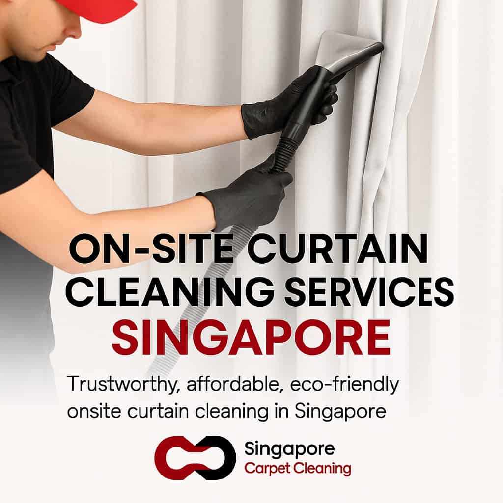 Professional On-site Curtain Cleaning Services Singapore